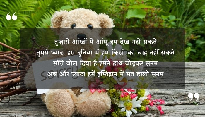 Emotional Sorry Shayari